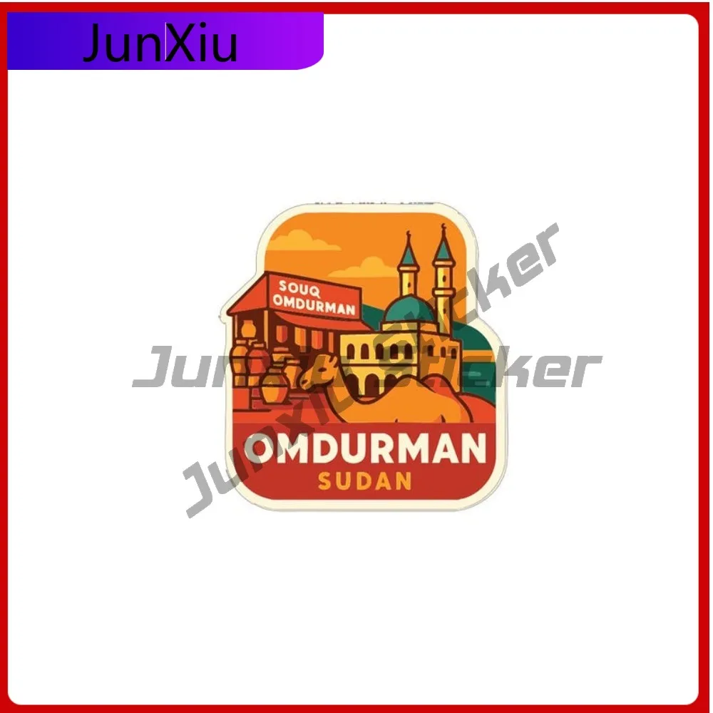 

Omdurman Sudan City Vinyl Decal Accessories Pickup Windshield Car Body 4x4 Off Road Racing Rally Scratch-proof Sticker Custom
