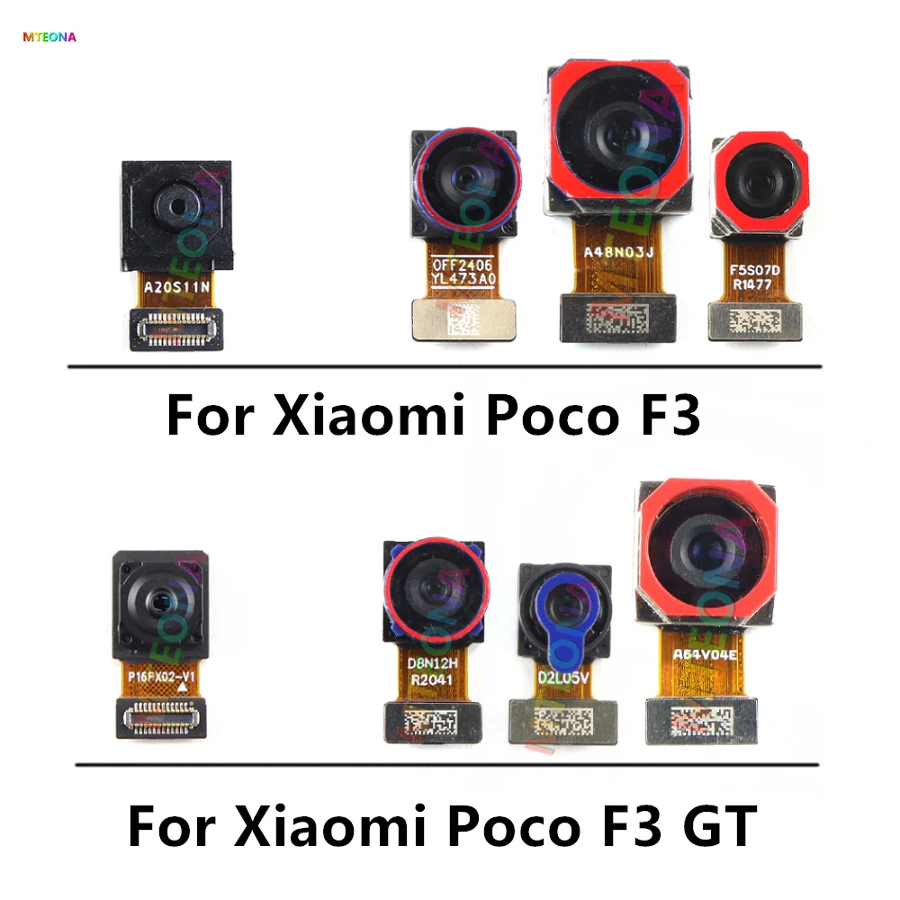 Rear Front Camera For Xiaomi Poco F3 M2012K11AG / F3 GT Back