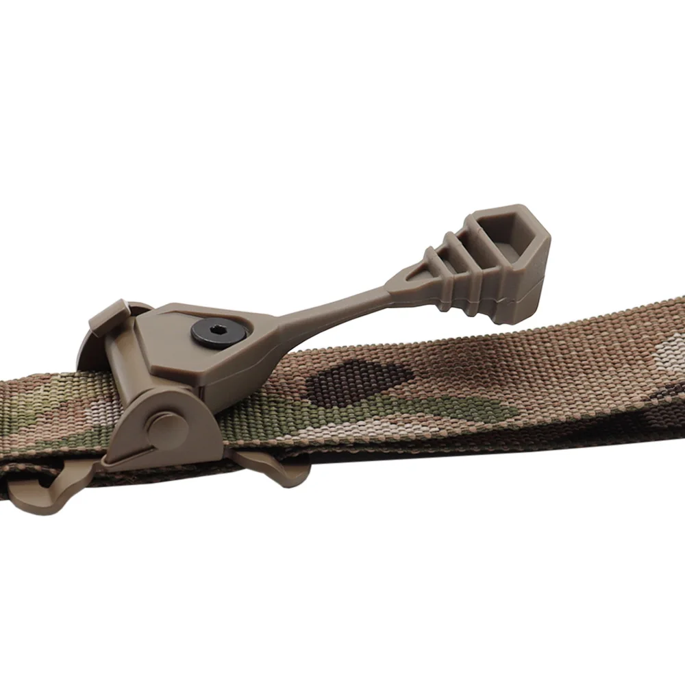 Correa táctica dos puntos ajustable nailon para rifle airsoft - imagen 4