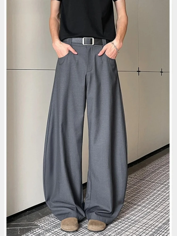 

Мужские повседневные брюки American Sle Cleanfit Bla, свободные, прямого кроя, универсальные, удобные, длинные брюки