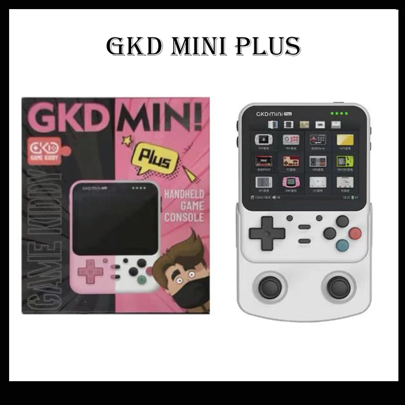 

New GKD Mini Plus Retro Console Video Game Console ZPG Open Source PS3.5 IPS Screen Portable Children's Gift Birthday Gift