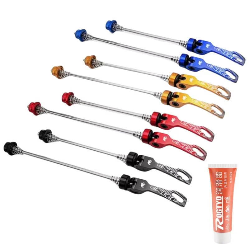 Quick Release MTB Road Bike Bicycle Hub Skewers lever Aluminum alloy Mountain Bicycle Parts For Front 100mm Rear 130-135mm