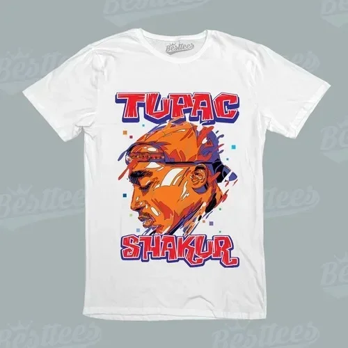 Men/Women/kids American Rapper Tupac Shakur popular RAP Music Tees New T-Shirt