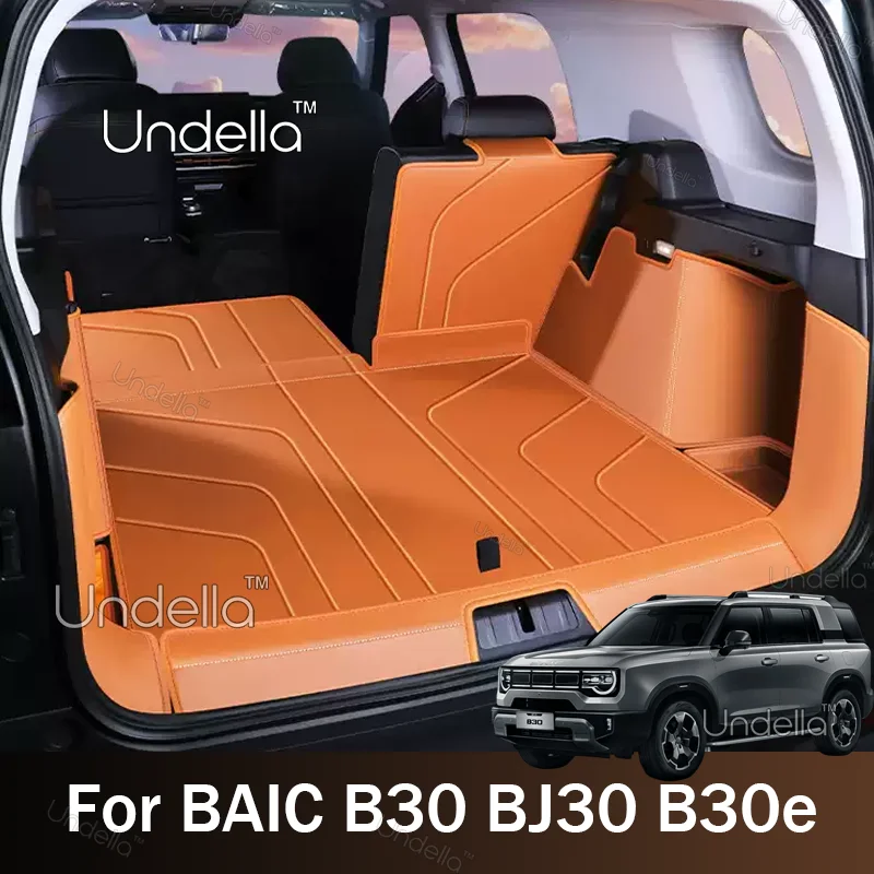 For BAIC B30 BJ30 B30e 2026 2027 2025 5 Seater Full Coverage Trunk Mat Cargo Liner Boot Mat Waterproof Car Interior Accessories