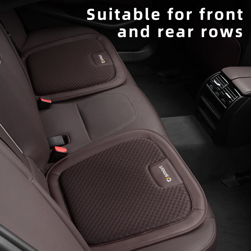 Car Seat Ice Silk Cushion Pad Anti-slip Protect Seat Cover Mat For Smart Fortwo 451 450 453 Forfour Cabrio Crossblade ROADSTER