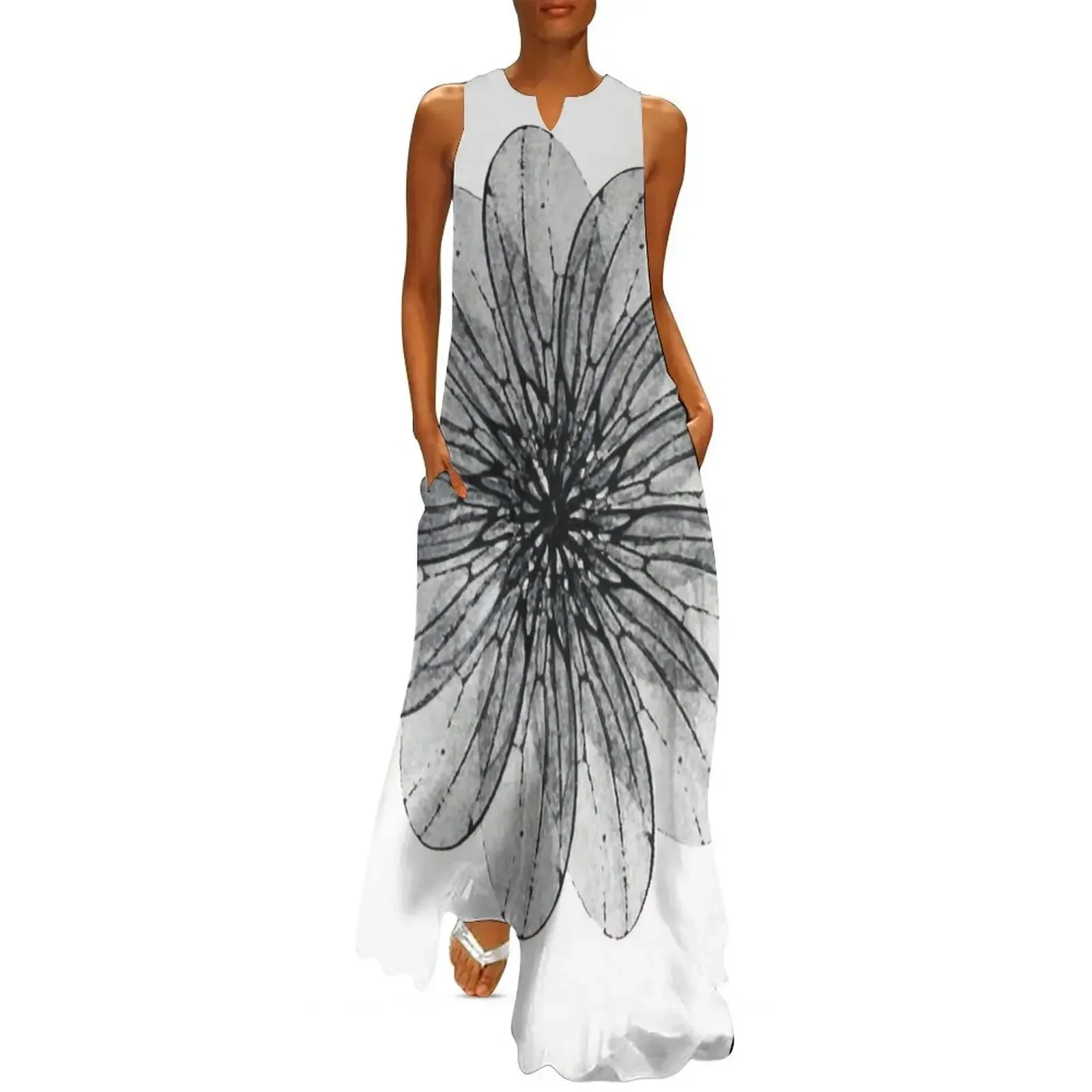 

Drosophila Wings Long Dress loose women's dress festival outfit women evening dresses ladies prom dress 2025