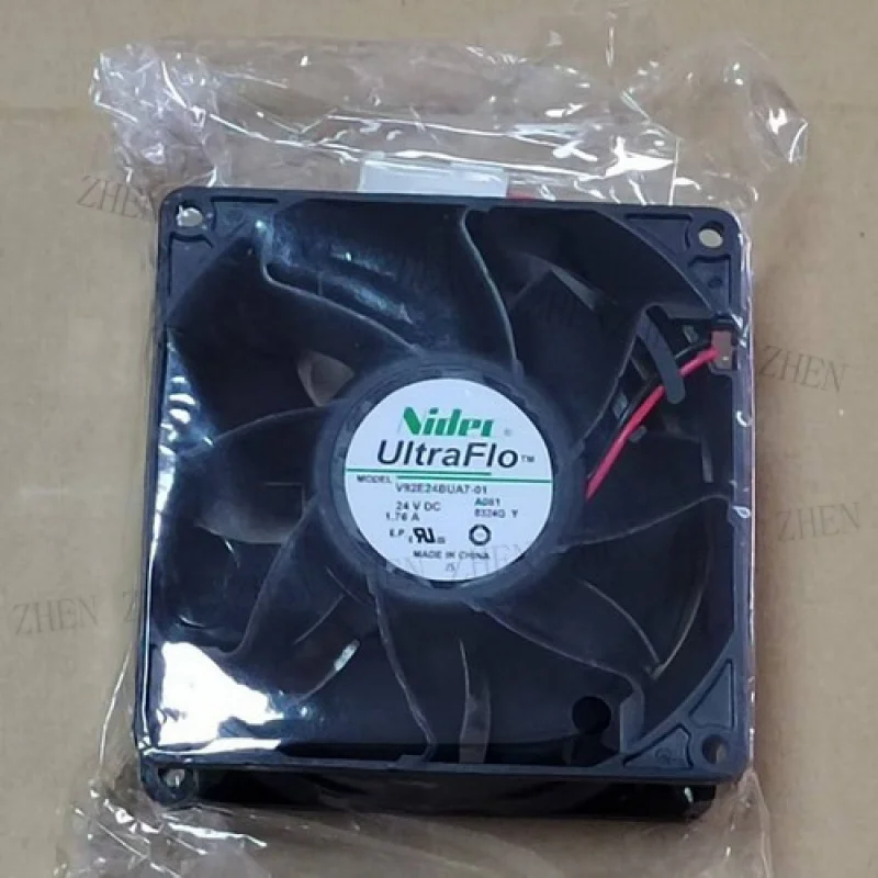 

Y 1PC New for Nidec V92E24BUA7-01 24V 1.76A 2-Wire Inverter cooling fan # QW.
