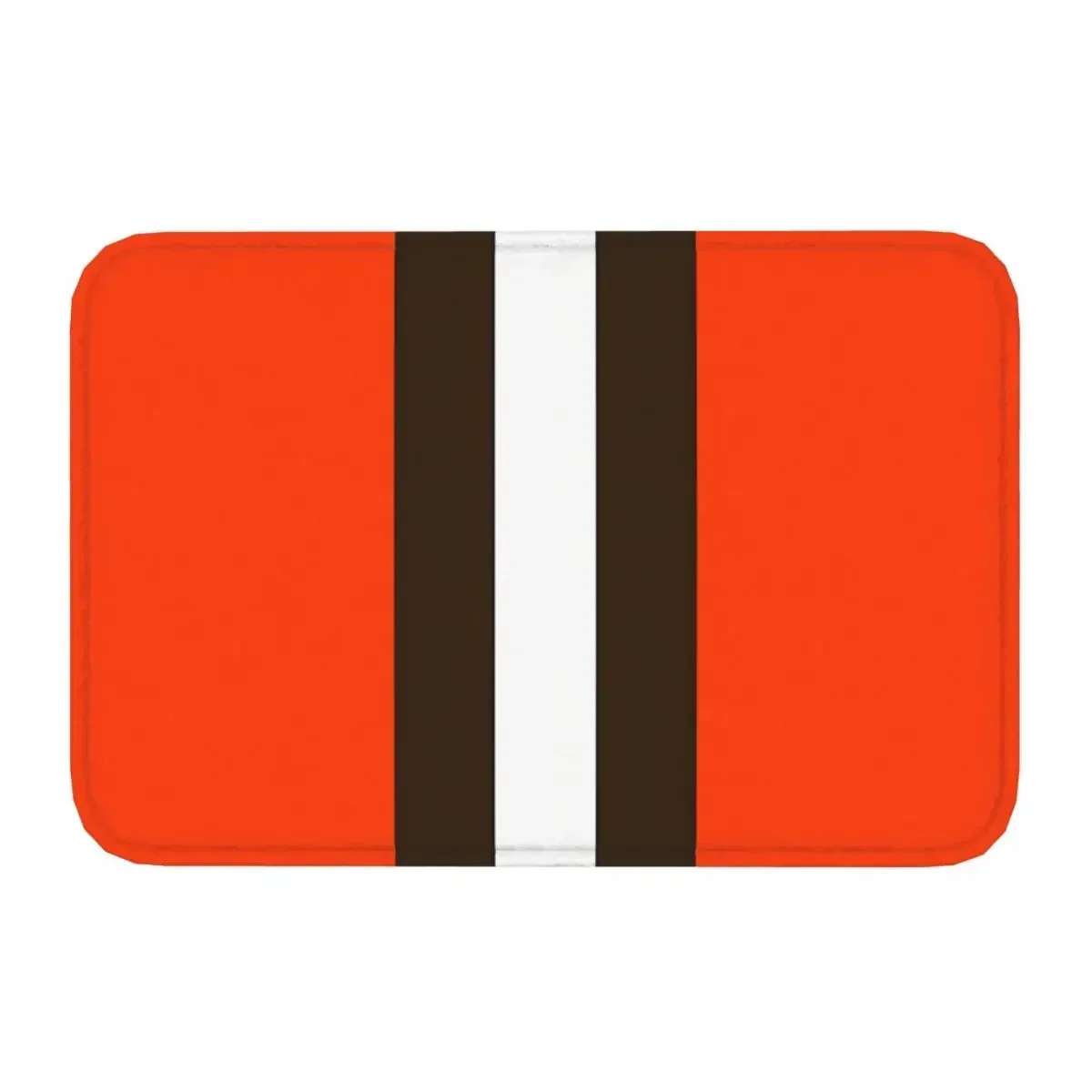 N F L Bedroom Mat Cleveland Browns Stripes Rug Home Doormat Kitchen Carpet Entrance Door