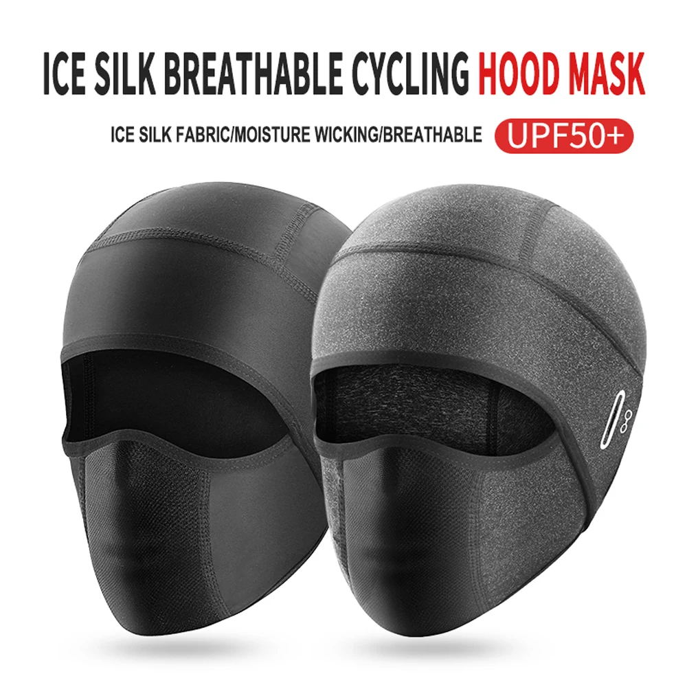 Outdoor Full Face Mask MTB Outdoor Sports Balaclava Cover Ice Silk Scarf Cycling Motorcycle Head Cover Bike Accessories