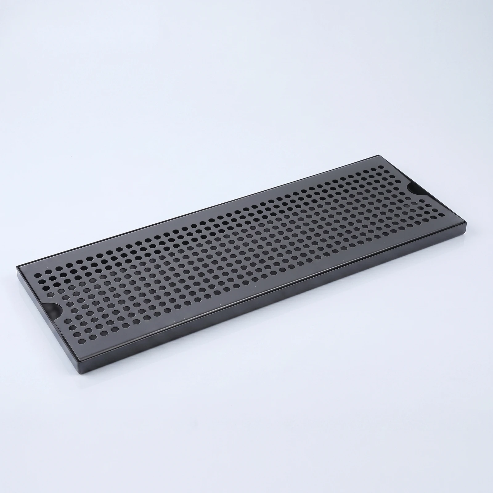 Rectangular Drip Tray with Screen Inox Thekentropfblech Low-profile for Beverage Stations Corrosion Resistant
