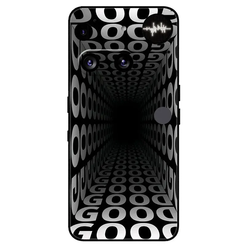 ل لا شيء الهاتف 3 5G حافظة لينة بولي يوريثان سيليكون الغطاء الخلفي ل 2025 لا شيء الهاتف 3 حافظة جميلة رسمت الحيوان كوكه فوندا كول #2