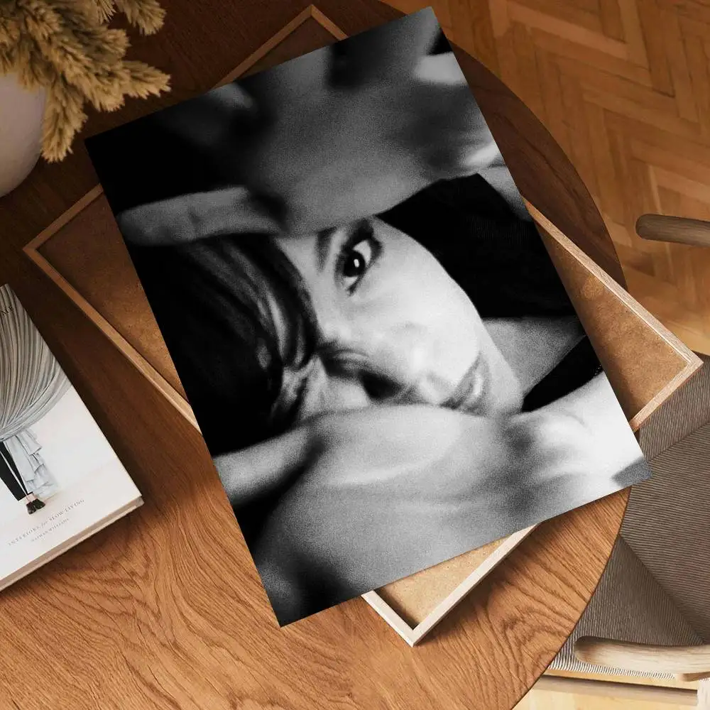 مثير صورة جينا O-Ortega ملصق ذاتية اللصق الفن مقاوم للماء ورقة ملصق مقهى بار غرفة جدار ديكور