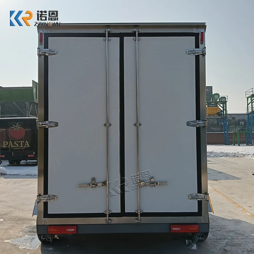 Cold Storage Truck Mobile Reefer Trailer Portable Temperature Controlled Refrigerated Transport Trailer for Cold Chain Logistics
