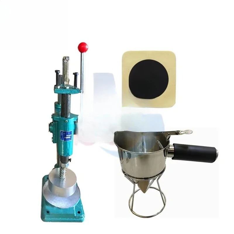 Commercial small hand-pressed round die forming machine/manual rectangular die-less forming machine