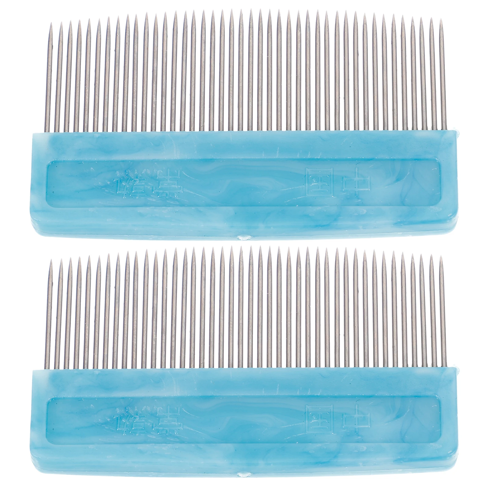 

2pcs Violin Bow Hair Comb Horsehair Straightener Tools Accessories for Violin Erhu Bows Grooming Long Lasting Performance