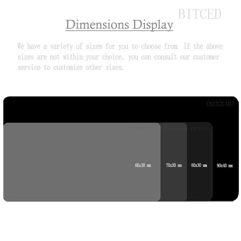 60x35cm Mousepad Custom Playmat Custom Image Tabletop Gaming Deskmat Playmat Custom Game Mat HD Printing Rubber Mouse Pad Xxl