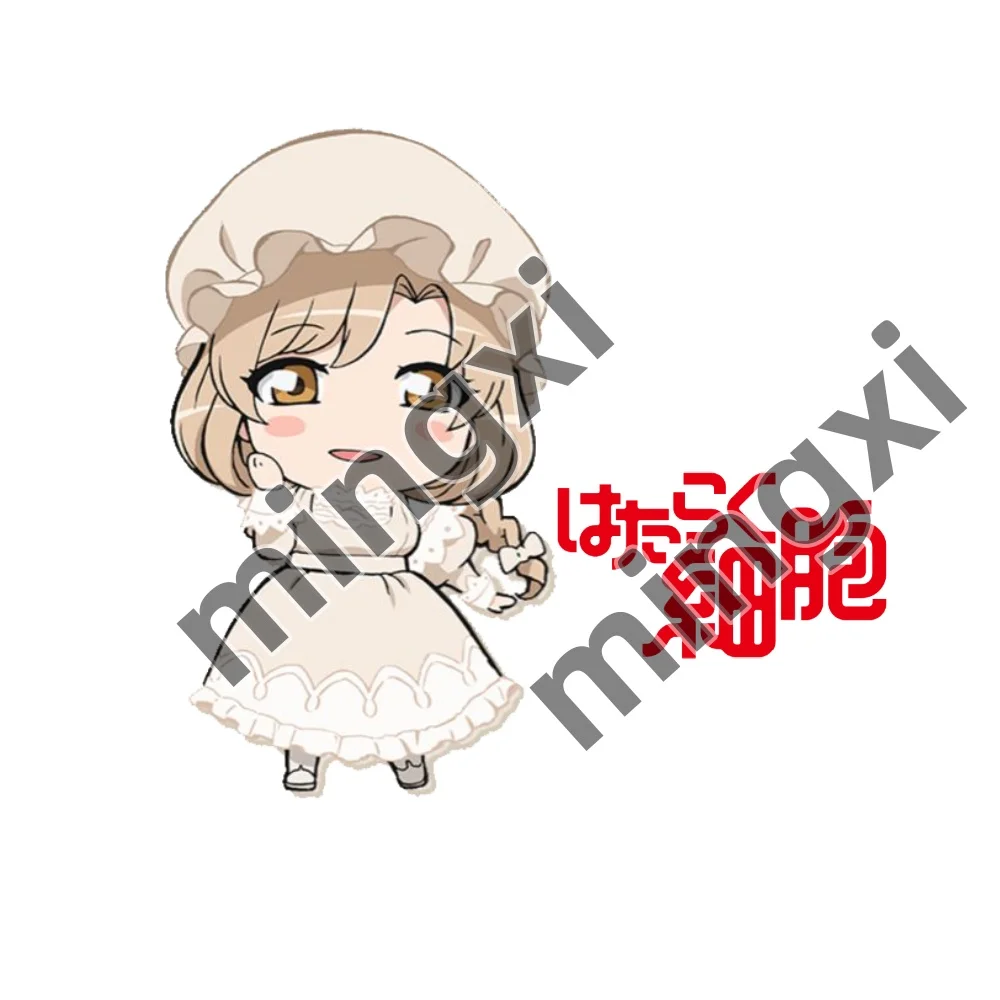 7pcs Anime Cells At Work Acrylic Stand Model Cosplay Characters Ornament Accessories Goods Collection Gifts 10cm