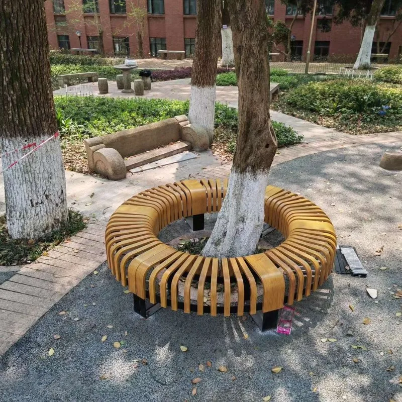 Special-shaped flower pool round flower bed park square garden seat stool shape surrounding stool