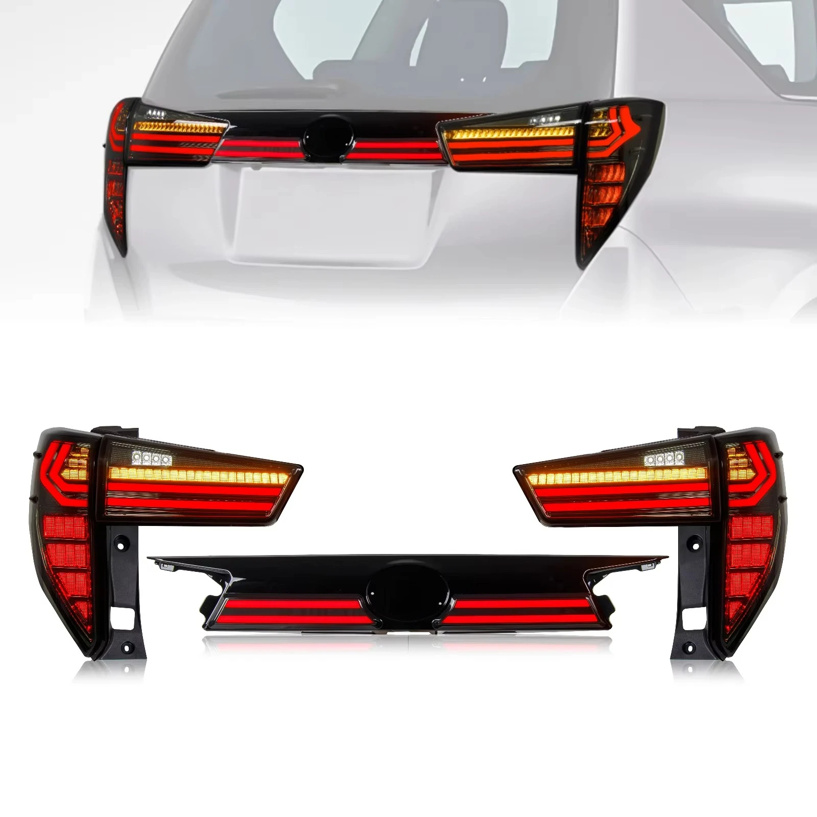 

Newest Design Taillights for Innova Crysta 2016-2022 Tail Lamp Stop Lamp Rear Lamp Hot Selling Auto Parts
