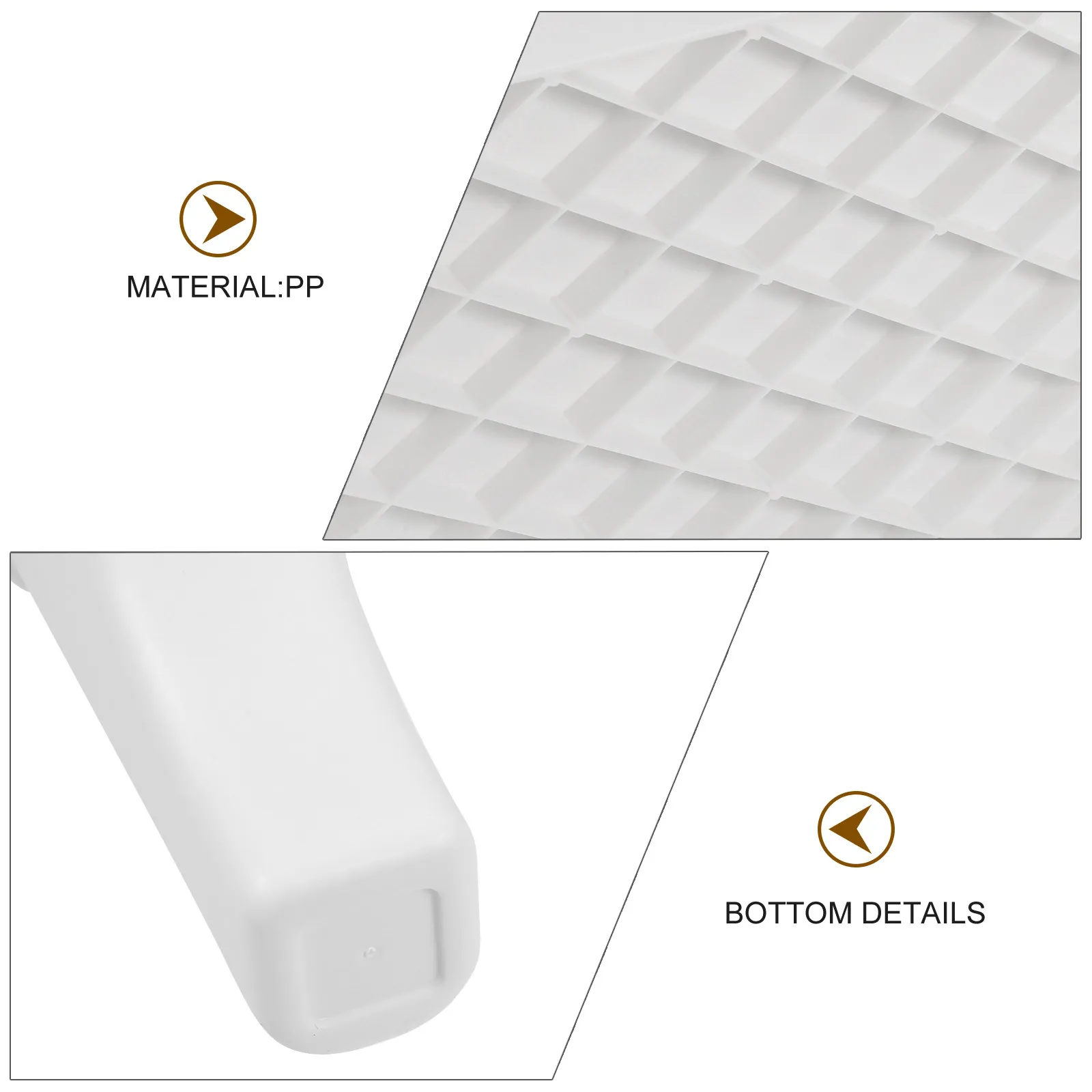 Step Stool Potty Stools Bathroom Toilet Adult Short Foot White Squatting