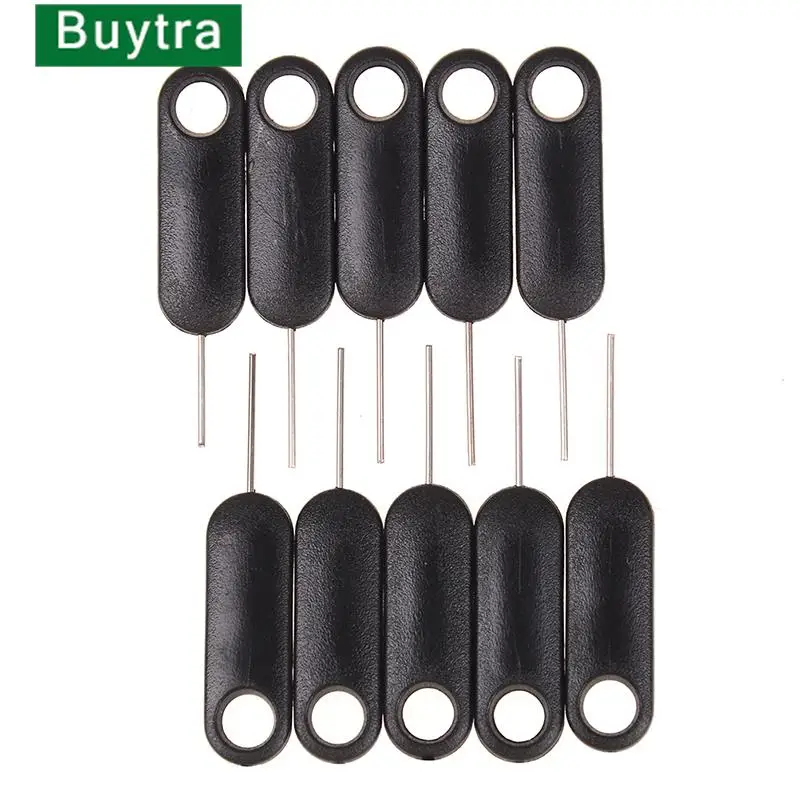 10Pcs Universele Sim Kaart Lade Pin Uitwerpen Verwijderen Naald Opener Ejector Voor Algemene Mobiele Telefoon