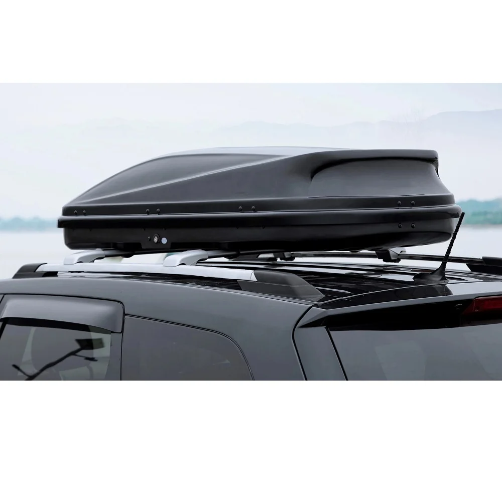 2023 Hot Selling Universal RoofBox 300L 480L 550L 600L 700L Plastic Red ABS Car Rooftop Cargo Carrier Box