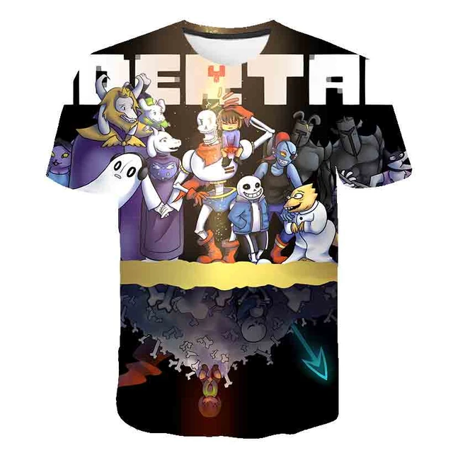 T shirt fashion sans undertale