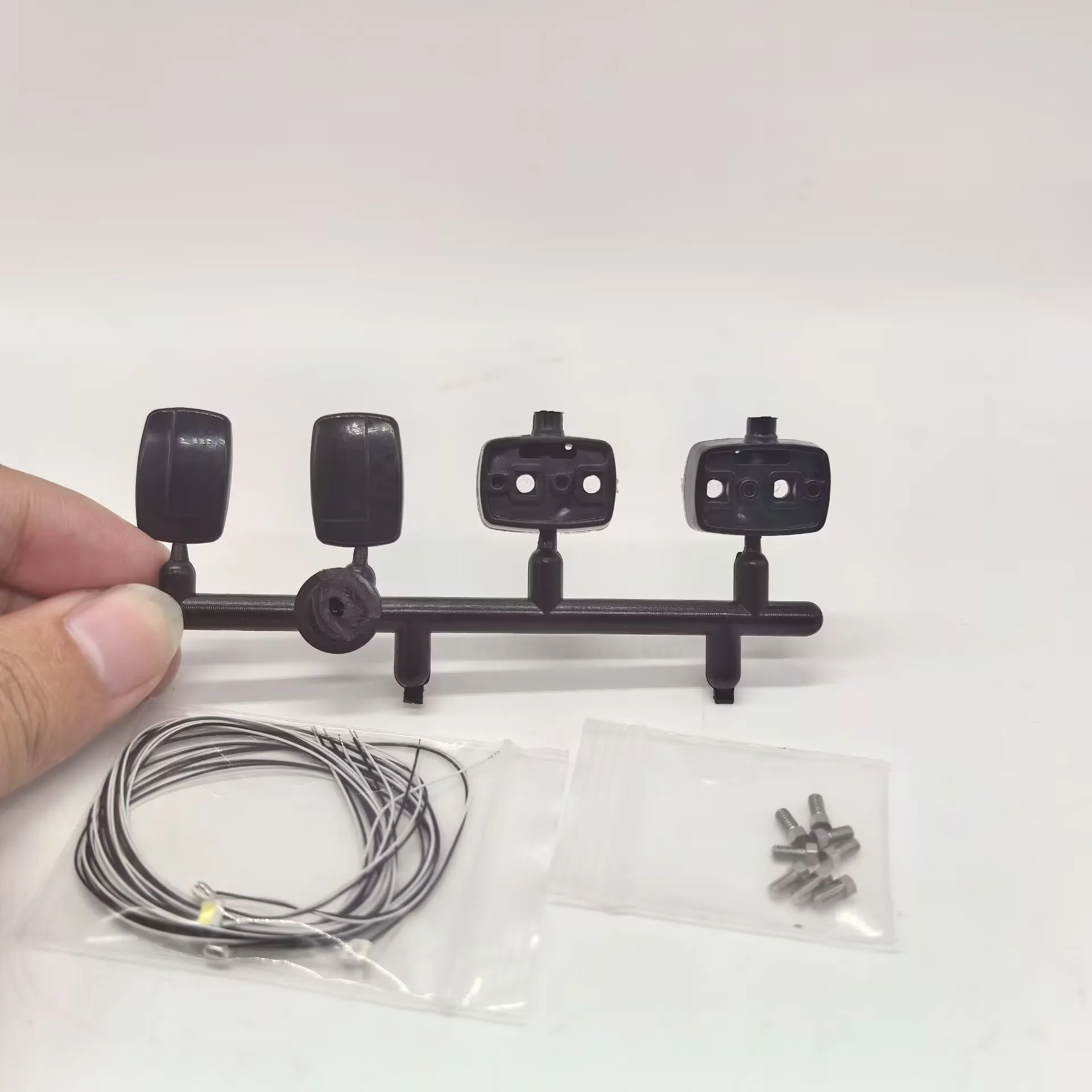 

Rc Model 1/16 Construction Machinery Loader Headlight S-1274 LED Spotlight Concentrated Light DIY Modification Accessory Model