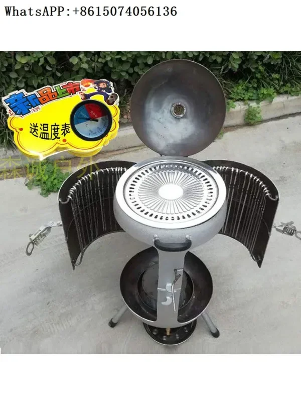 

Бытовые подвесные духовки для внутреннего и наружного использования, духовки для барбекю, коммерческие кастрюли для тушения на открытом воздухе для кемпинга и тушения.