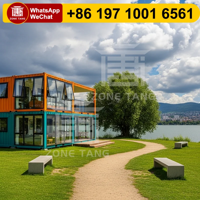 

Modular Waterproof Wind Resistance Container Buildings Mobile Home Garden Room Flat Pack Home Prefab Container Homes For Sale