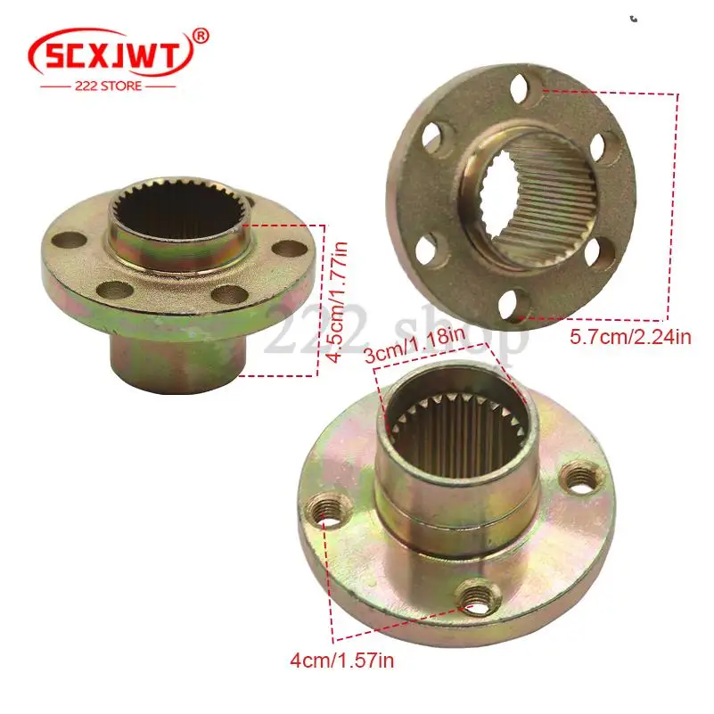 شفة 6 أقطاب 30 مم، مناسبة للملحقات العالمية لأجزاء كارت ودراجة الشاطئ #3