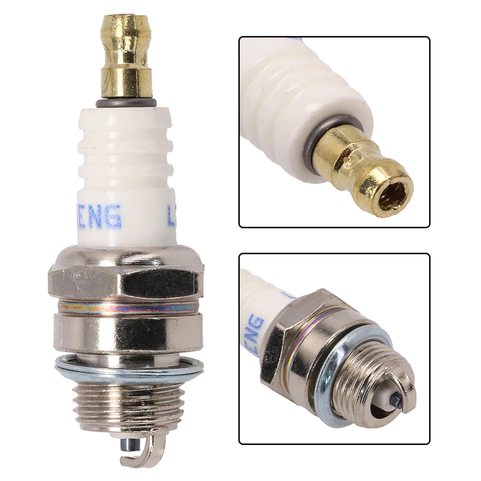 1pcs Spark Plug L7T For Champion Spark Plug RJ19LM For Kohler BR2LM GL2RC Trimmer Lawn Mower Spare Parts Garden Power Tool Part