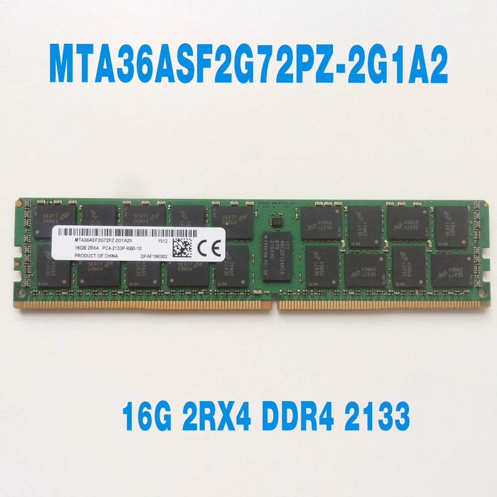 

1PCS For MT RAM 16G 16GB 2RX4 PC4-2133P DDR4 2133 Server Memory Fast Ship High Quality MTA36ASF2G72PZ-2G1A2
