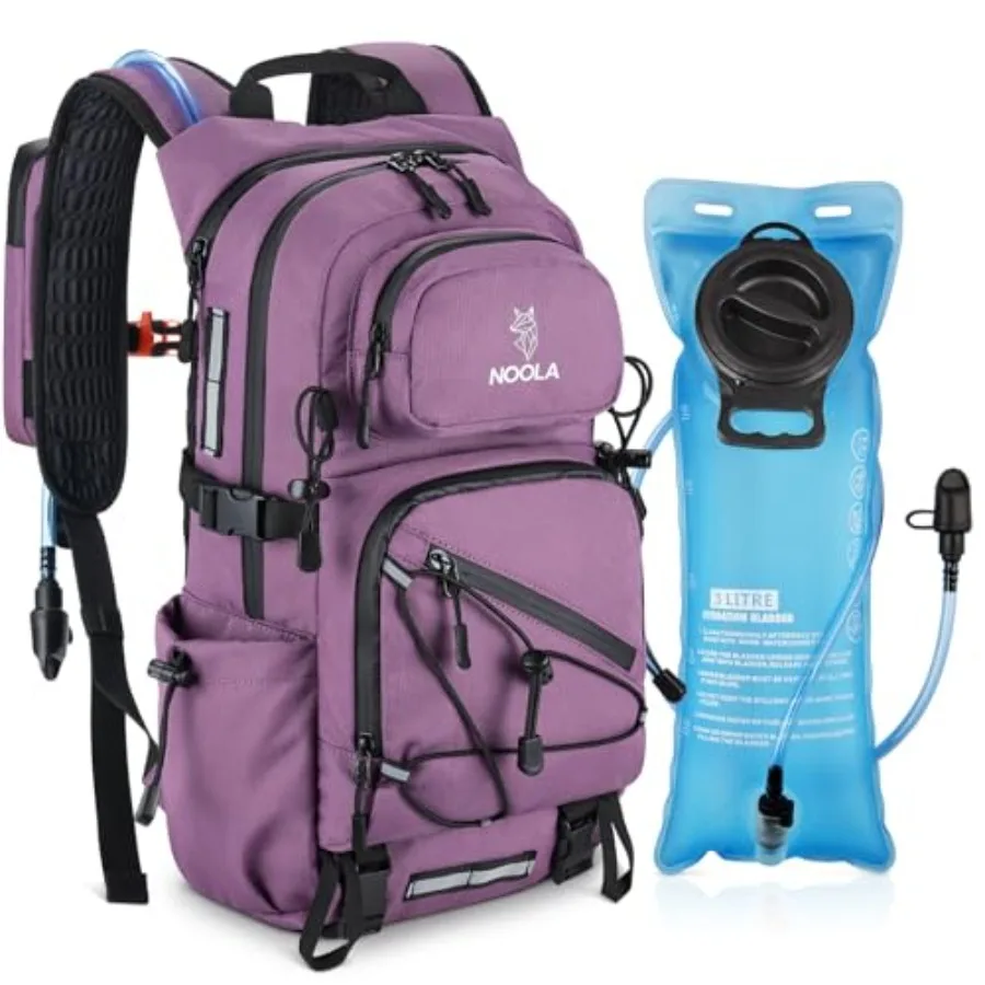 Hydration Backpack with 3L Water Bladder - 25L Water Backpack for Hiking, Cycling, Running, Biking - Lightweight Hiking Pack Ba