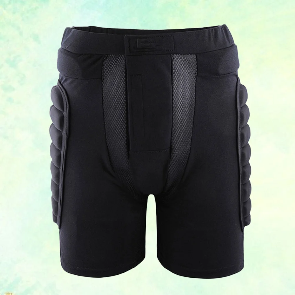 

New Black Snowboarding Ski Skating Hockey Pants Protective Gear Padded Impact Resistant Soft Breathable Adjustable