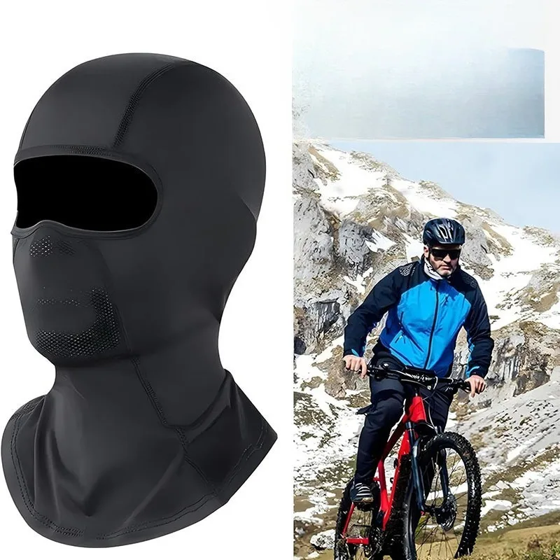 

Summer Motorcycle Sun-Protective Balaclava – Ice Silk, Quick-Dry, Breathable, UV-Resistant