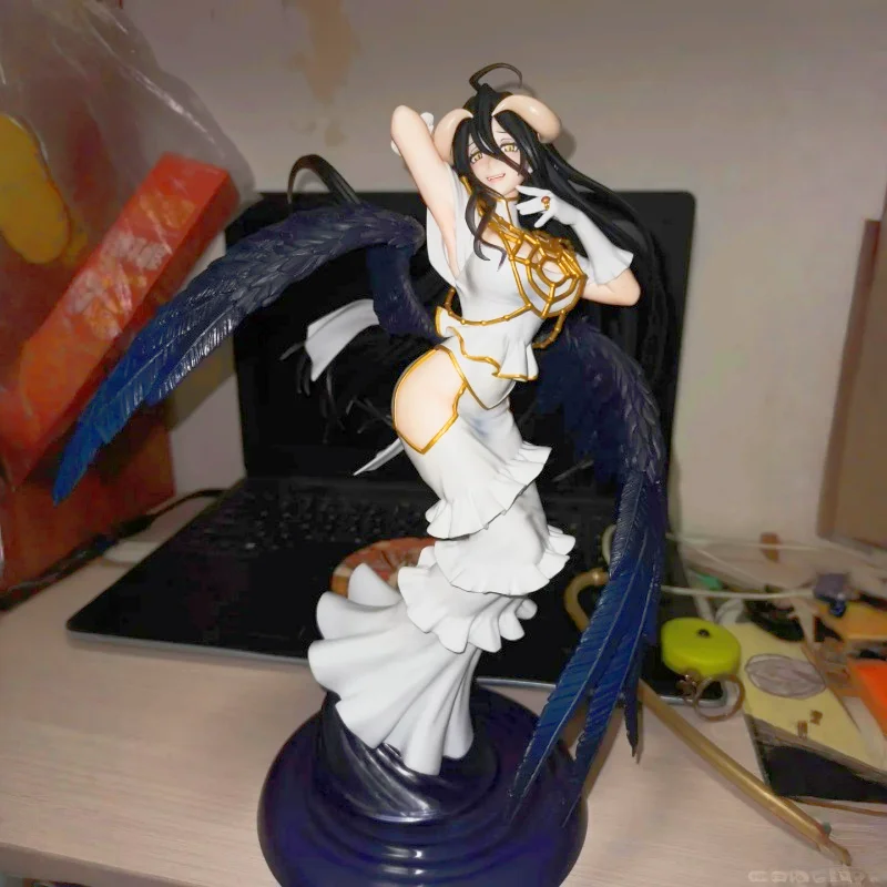 

В наличии: Оригинальная фигурка T-Most Albedo Pure White Devil Overlord, аниме-статуэтка из ПВХ, коллекционная модель Ainz Ooal Gown, игрушка-подарок