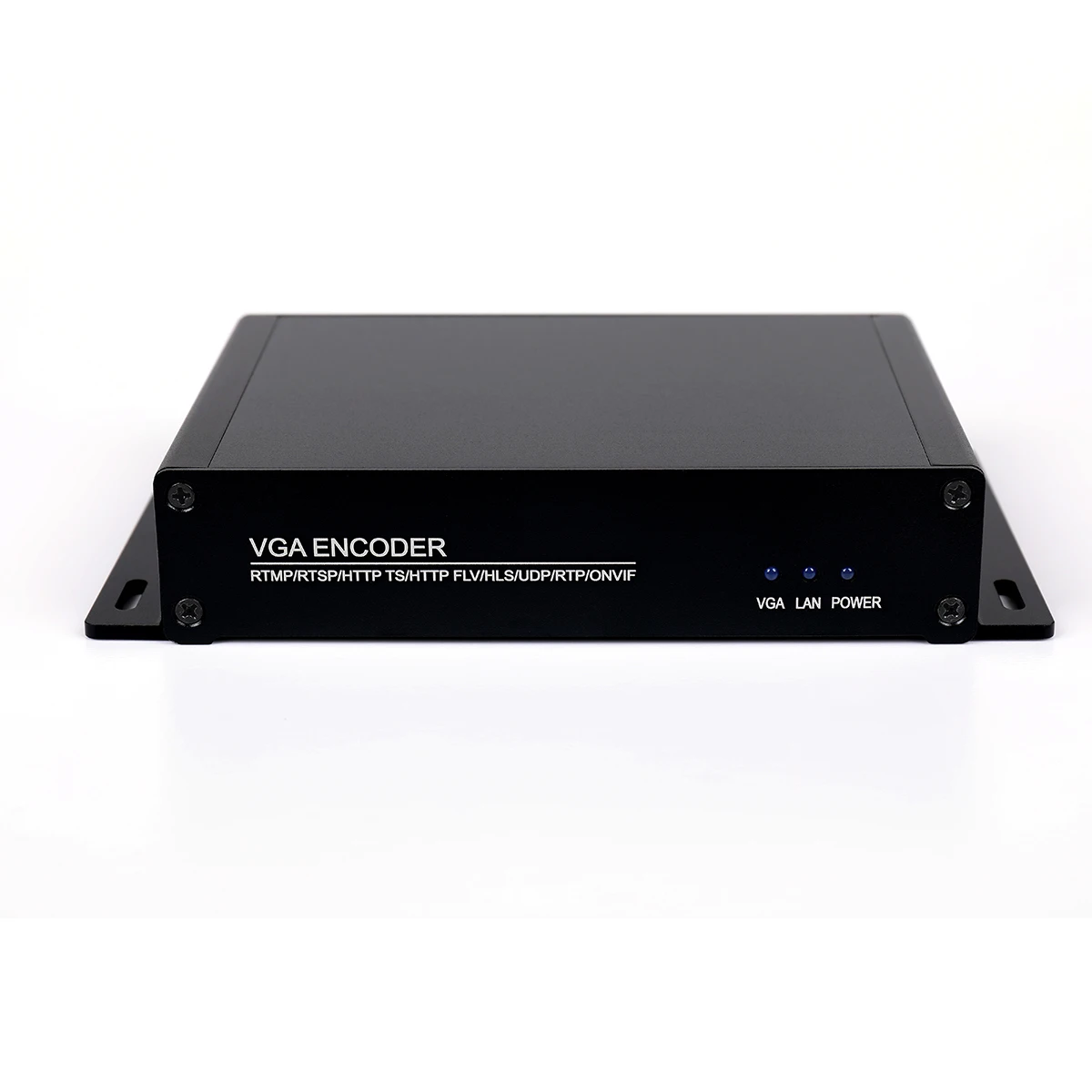 VGA to IP (RTP/UDP/RTSP/HTTP/RTMP) H.265/H.264/MJPE Network Streaming   TV System HD Video Audio Encoder