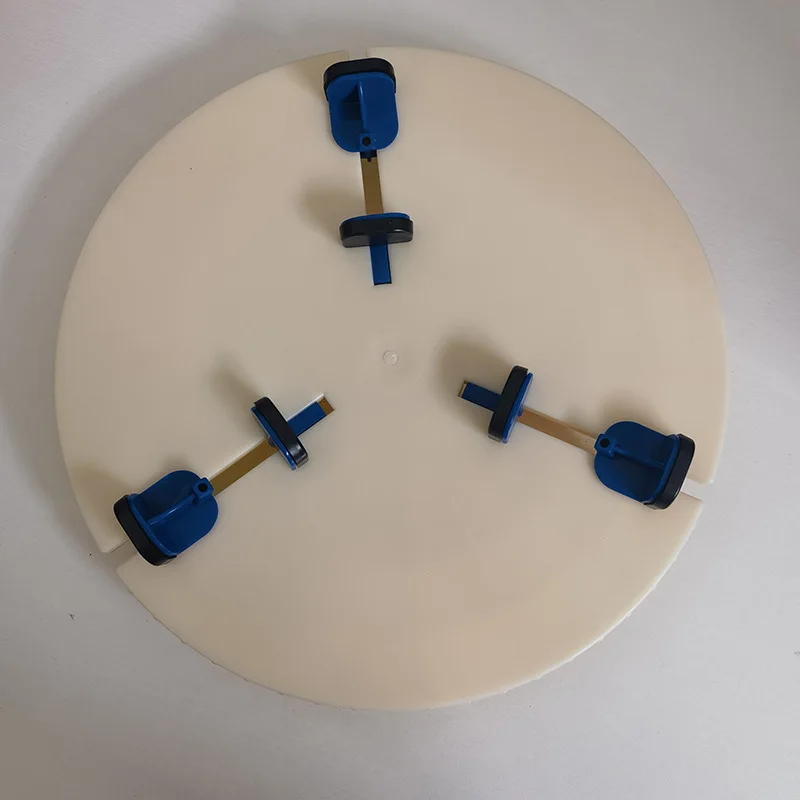 Ceramic Auto-Centering Triangle Trimming Jig for Teaching, Bowl and Cup Trimming Tool for Beginners and Professional Potters