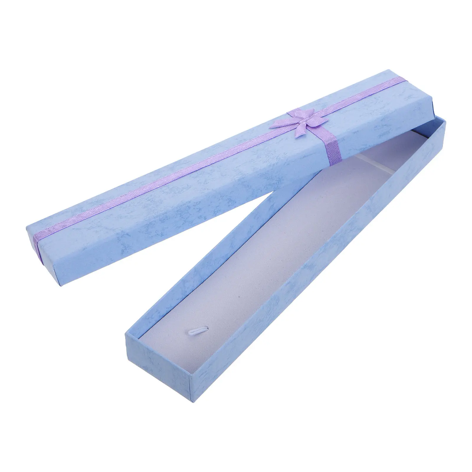 

Rectangle Jewelry Box Bracelet Necklace Storage Sturdy Paperboard Trinket Case Cardboard Packaging Boxes For Women