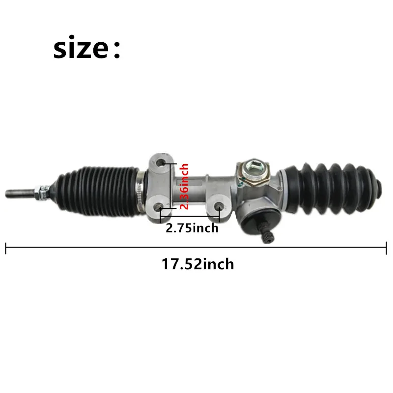 For Club Car DS Golf Cart Steering Gear Box Assembly / Steering Rack  1984-UP #103601501 101878302 ,101830901, 1012452