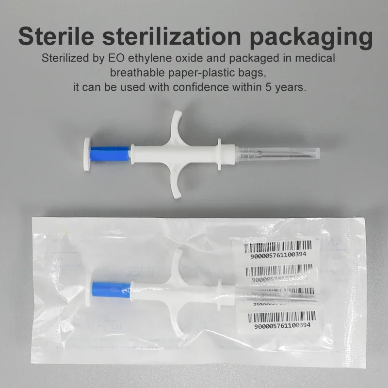 ICAR-Seringue à puce RFID pour animaux de compagnie, 134.2x12mm, 100 kHz, 2.12 pièces, pour chat, chien, poisson, volaille