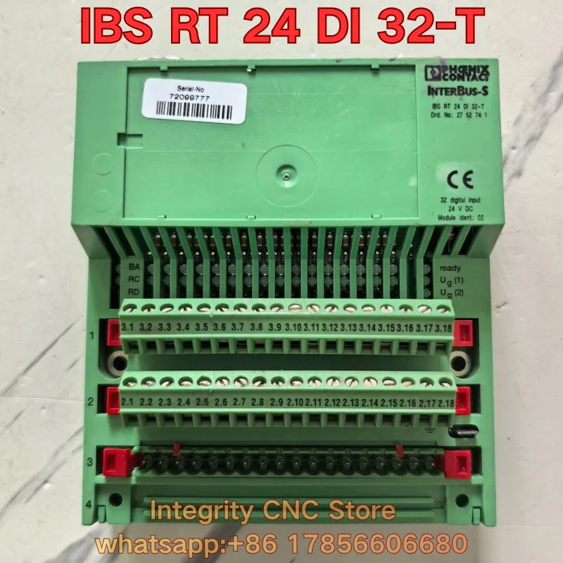 Second-hand IBS RT 24 DI 32-T module function test is normal