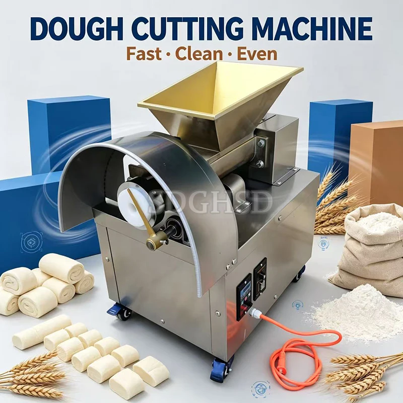 High Quality Small Dough Divider Automatic Baguette and Round Pizza Bread Divider Grain Product Making Machine