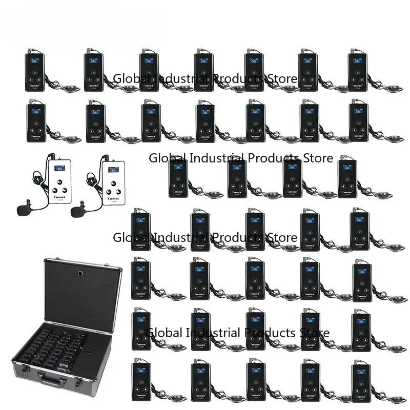 High Quality Handheld Wireless Tour Guide System USB Charging Simultaneous Interpretation Conference Receiver for Audio Guides