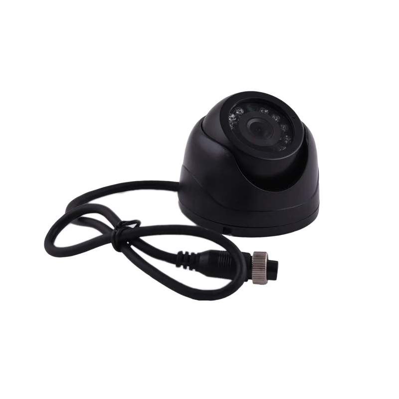 Car Bus AHD 1080P IR Night Vision Security Surveillance Indoor Dome Camera With Microphone