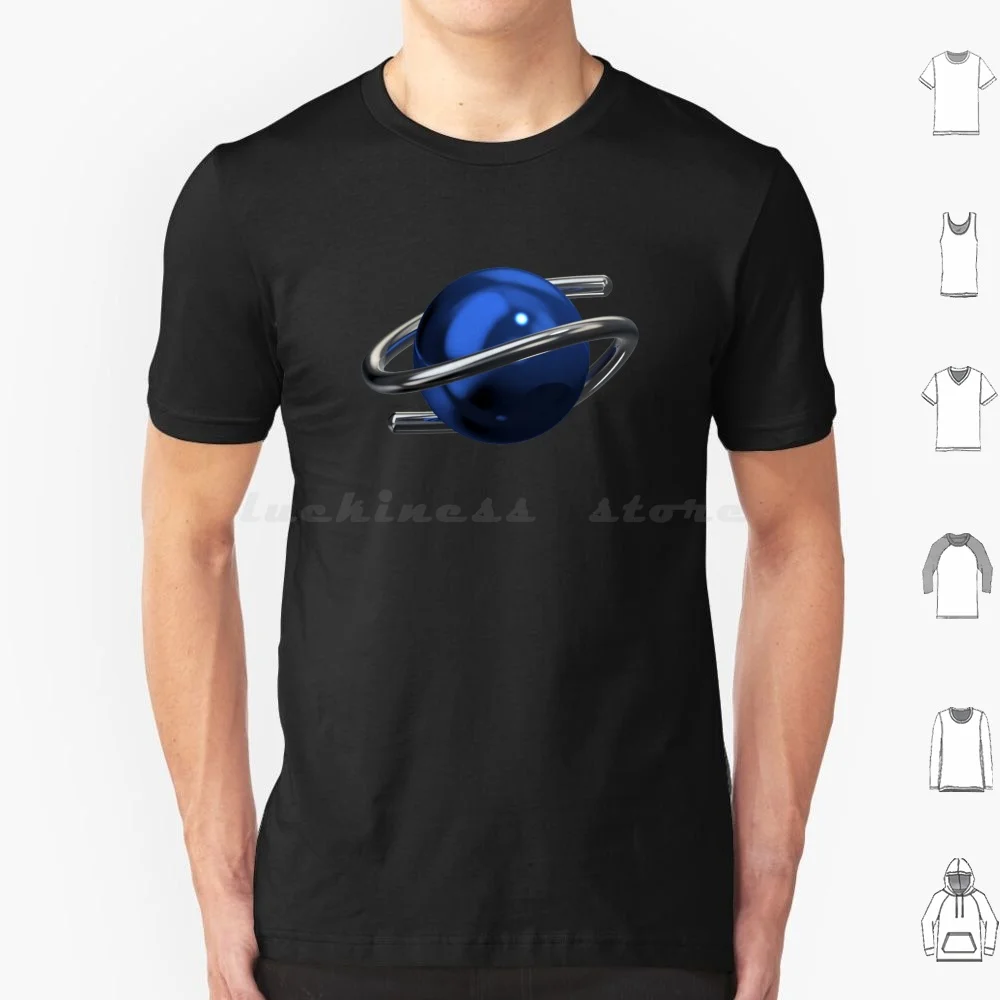 Saturn 3d Chrome T Shirt Men Women Kids 6xl Video Games Videogames Games Gaming Gamer Console Cd 32bit 5th Generation Saturn