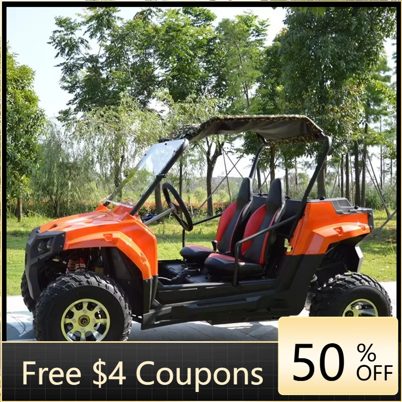 Rs Four-wheel electric 60V 2000W UTV all-terrain off-road mountain utility vehicle.