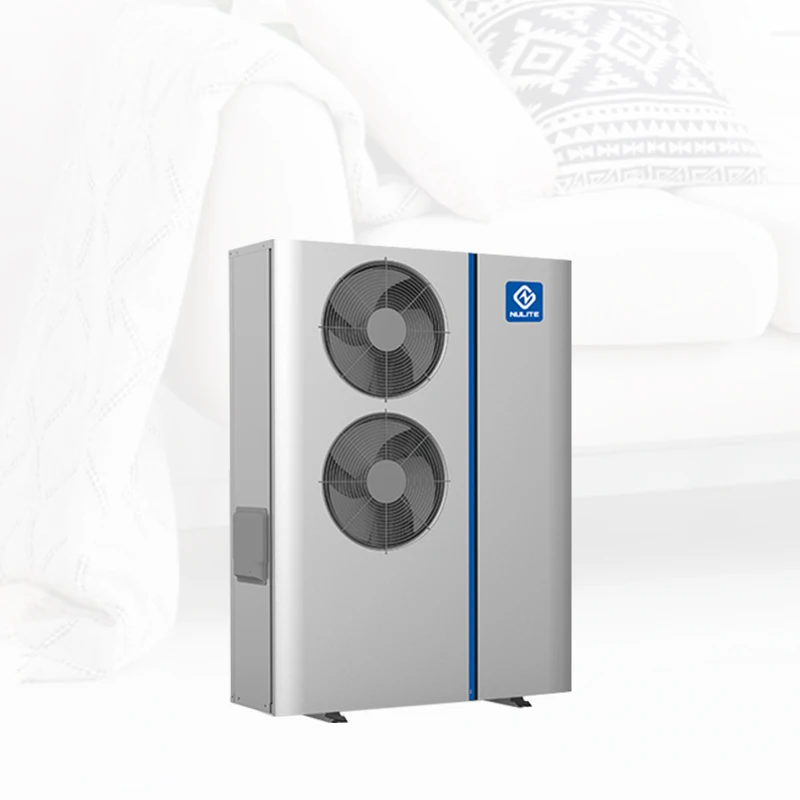 Bomba de calor inversora de CC R32 con fuente de aire Evi, 8kw, 9kw, para calefacción de suelo, bombas de calor sanitarias de agua caliente con Wifi