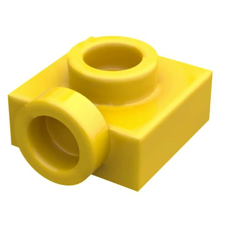 Plate 1x1 with Special Hole On One Side Building Blocks MOC Parts Toy For Kids Compatible Major Brands 80pcs/Lot